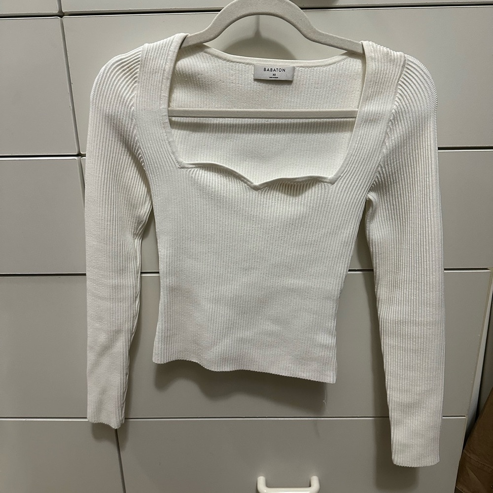 Aritzia Sculpt Knit Top